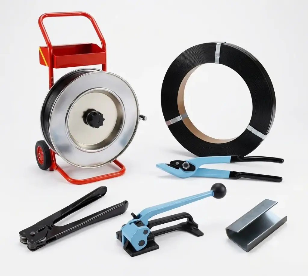 Kit Inicial Enzunchado con Acero de 16 mm Mageva (5/8")