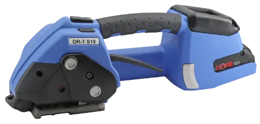 [H-OR-T S19-19MM] OR-T S19 Enzunchadora AC a Batería Sin Uso de Sellos Orgapack